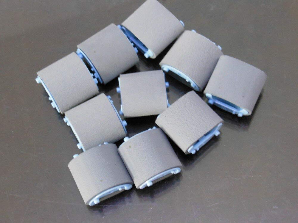 10Pcs Printer Pickup Roller Replacement for HP 1505/1566/1606/1108/1522/1120/1536 - Compatible with PRTA17241, RL1-1497, RC2-1423 - Reliable Paper Feed Rollers for Smooth Printing at Home or Office