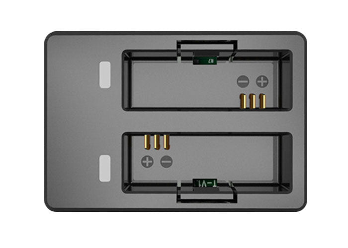 Dual Slot Battery Charger for SJCAM SJ10 Action Camera - Fast Charging for 2 Batteries | Perfect for Travel, Outdoor Adventures & Vlogging