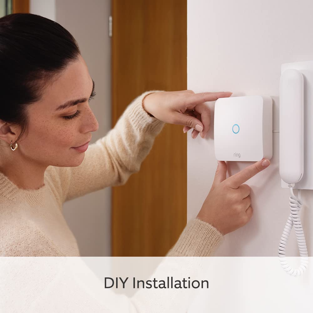 Echo Dot (5th Gen, 2022) & Ring Intercom Smart Home Bundle - Smart Speaker with Alexa & Video Doorbell for Home Security & Automation - Perfect for Voice Control, Smart Lighting & Package Alerts