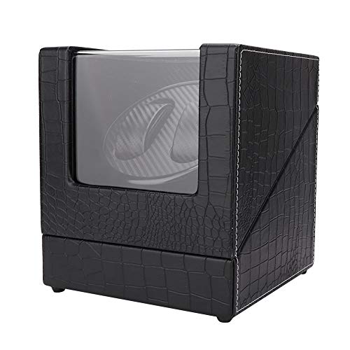 Premium 2+0 Watch Winder Box - Dual Head Automatic Watch Winders with Transparent Cover for Automatic Watches | Perfect for Home, Watch Shops & Collectors | Keeps Your Luxury Watches Running When Not Worn