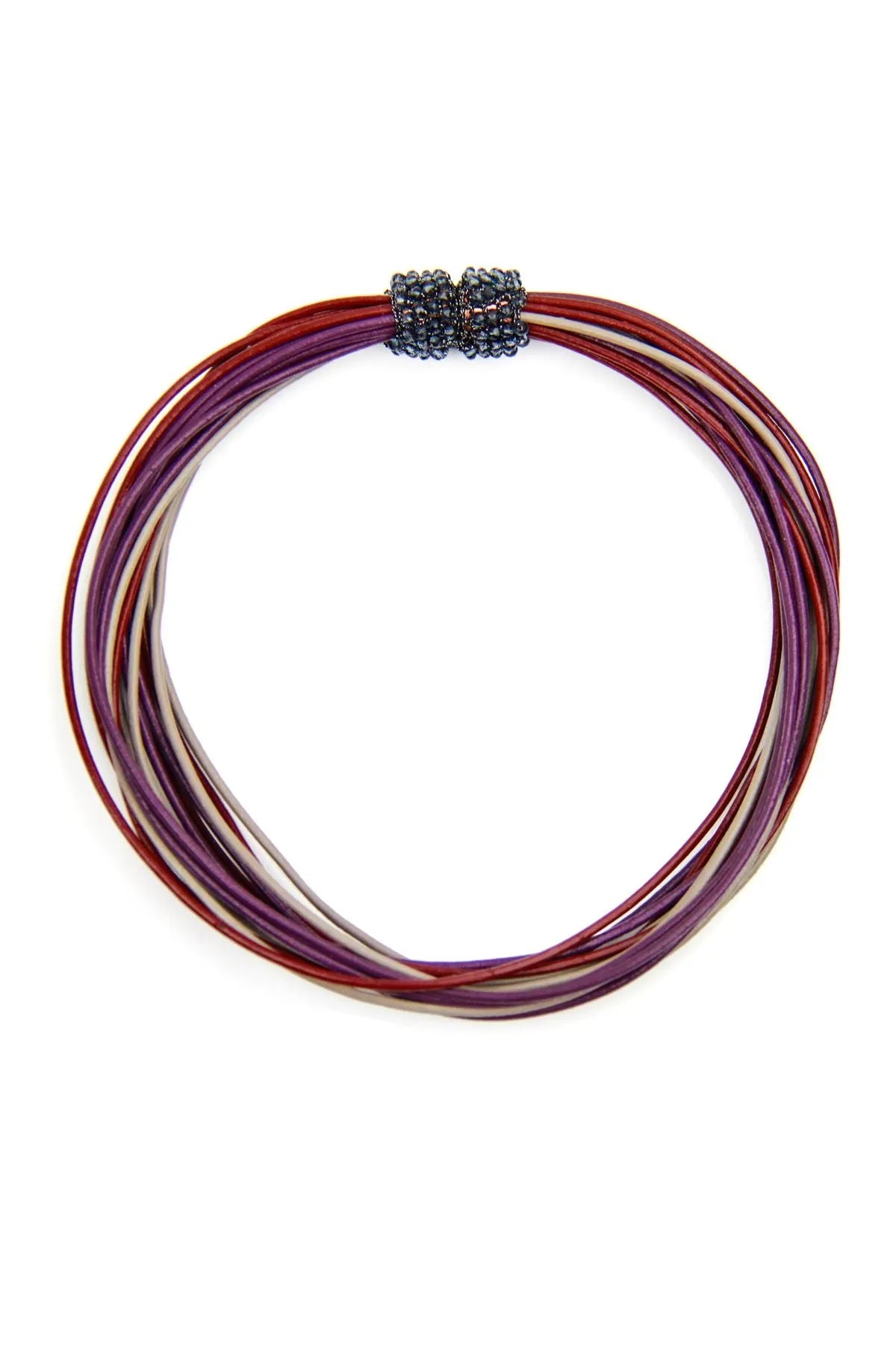 Vintage Multi Strand Beaded Choker Necklace for Women - Boho Chic Layered Statement Jewelry for Parties, Weddings & Everyday Wear