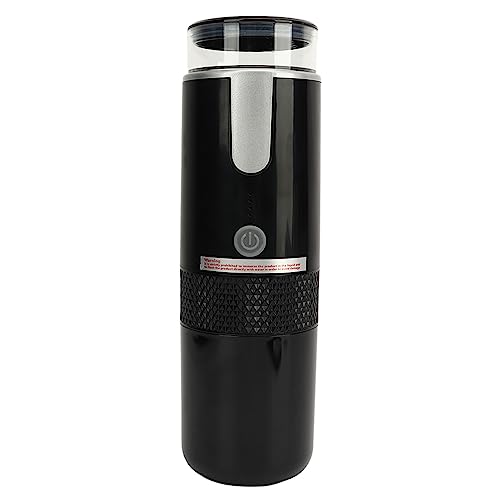 ASixxsix 2-in-1 Portable Coffee Maker - USB Rechargeable Mini Handheld Espresso Machine for Single Serve Coffee | Perfect for Travel, Camping, Office & Car Use