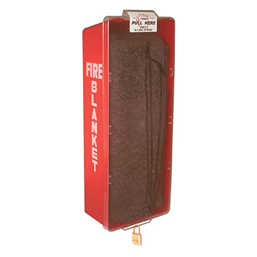 Fire Blanket Cabinet (Tub Only) - 1 Unit | Emergency Fire Safety Equipment for Kitchen, Garage & Workplace | UL Certified Fire Protection Gear