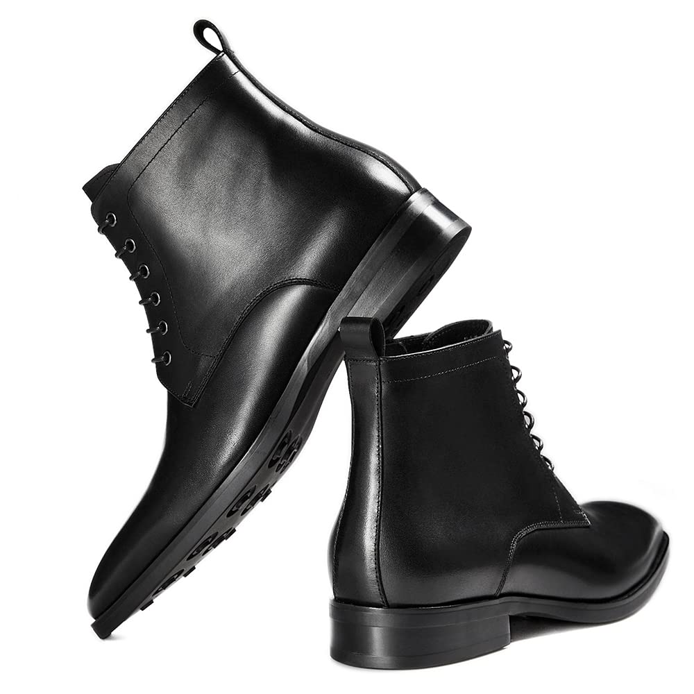 Premium Men's Chukka Boots - Genuine Leather Dress Oxford & Chelsea Boots for Men | Casual & Formal Wear | Office, Date Night, Business Events