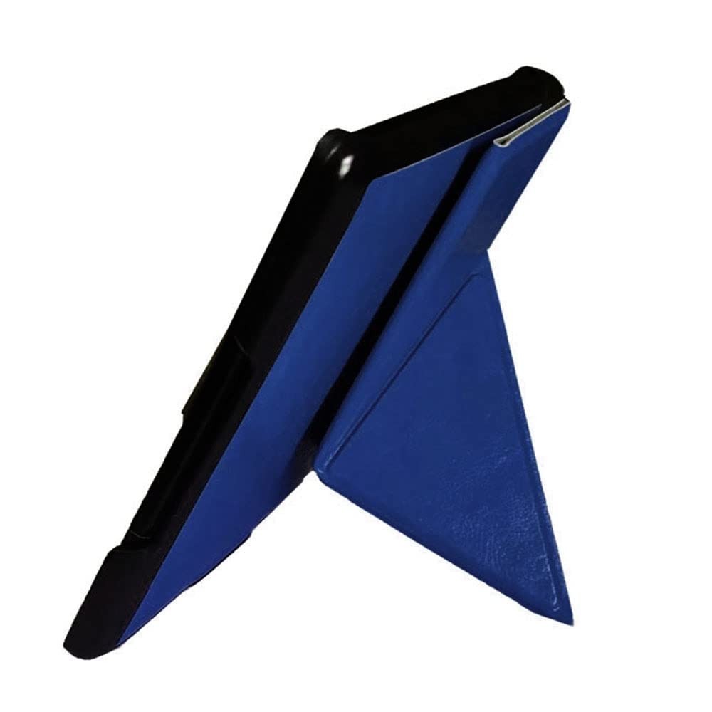 Premium PU Leather Magnetic Smart Case for Kindle 4/4th Generation 2011 (D01100) & Kindle 5/K5/K4/K4S/K4B 2012 - Dark Blue Protective Cover - Perfect for Reading, Travel & Daily Use