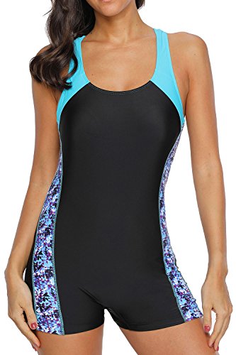 Aqua Black Printed