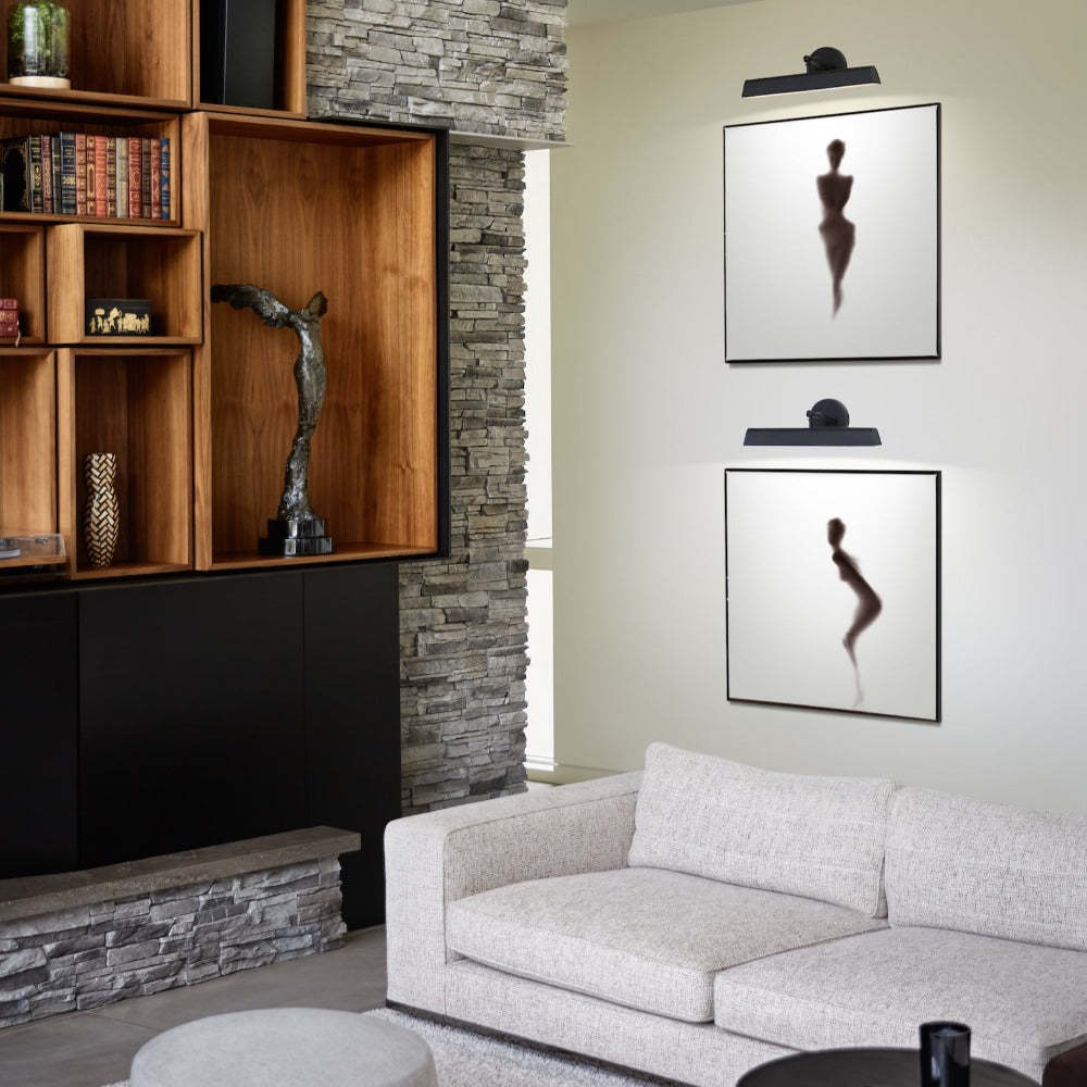 Frida Picture Light - LED Art Display Lighting for Paintings & Photos - Perfect for Galleries, Museums & Home Decor
