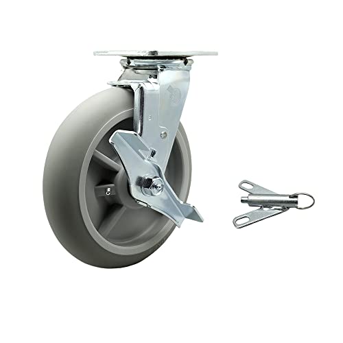 Swivel - Brake & Bolt on Swivel Lock - 1 PC