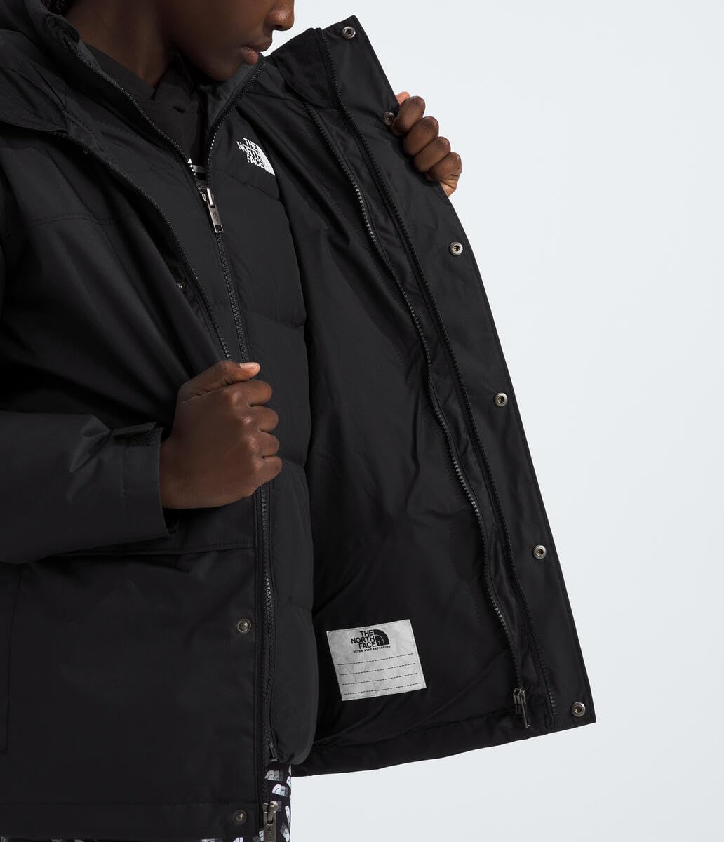 THE NORTH FACE Teen North Down Triclimate Jacket - Waterproof Windproof Winter Coat for Boys & Girls - Perfect for Hiking, Skiing & Outdoor Adventures