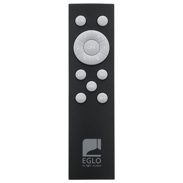 Eglo Iluka 52 Inch DC Ceiling Fan with Wood Blades - Black - Energy Efficient Quiet Operation for Living Room, Bedroom or Patio