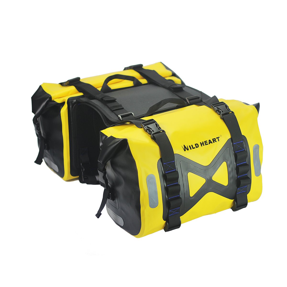 Waterproof Motorcycle Saddlebag 50L - Durable Tank Bag & Side Bag for Adventure Riding, Commuting & Travel - WILD HEART