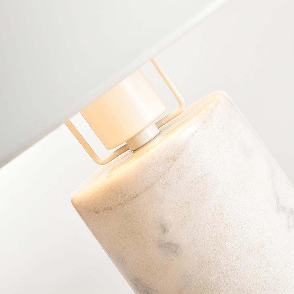 Elegant Adelaide Marble Table Lamp - Modern Home & Office Decor, Perfect for Bedroom, Living Room, and Study Desk Lighting