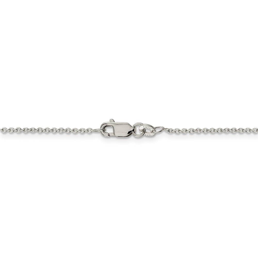 The Black Bow Sterling Silver April CZ Birthstone 13mm Star Clip-on Charm Necklace for Women’s Everyday Elegance and Special Occasions
