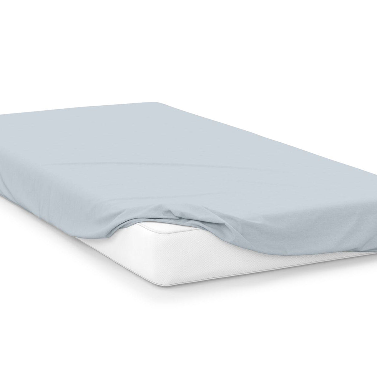 Belledorm 400 Thread Count Egyptian Cotton Extra Deep Fitted Sheet Set - Queen Size, Duck Egg Blue - Luxury Soft Bedding for Hotel-Style Comfort at Home