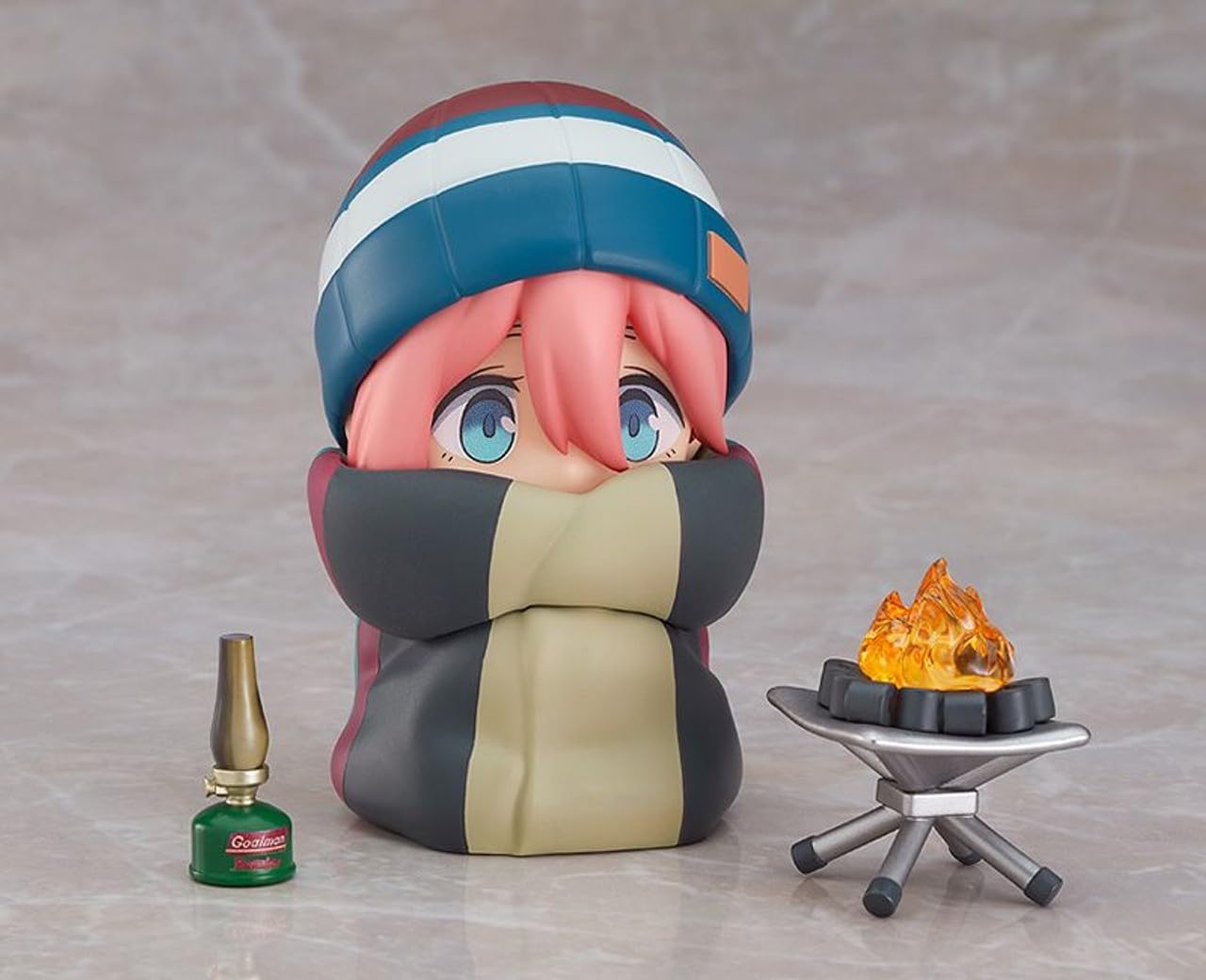 Max Factory Nendoroid Nadeshiko Kagamihara: Solo Camp Ver. DX Edition - Cute Anime Collectible Figure for Camping Enthusiasts - Perfect for Display, Gifts, and Anime Lovers