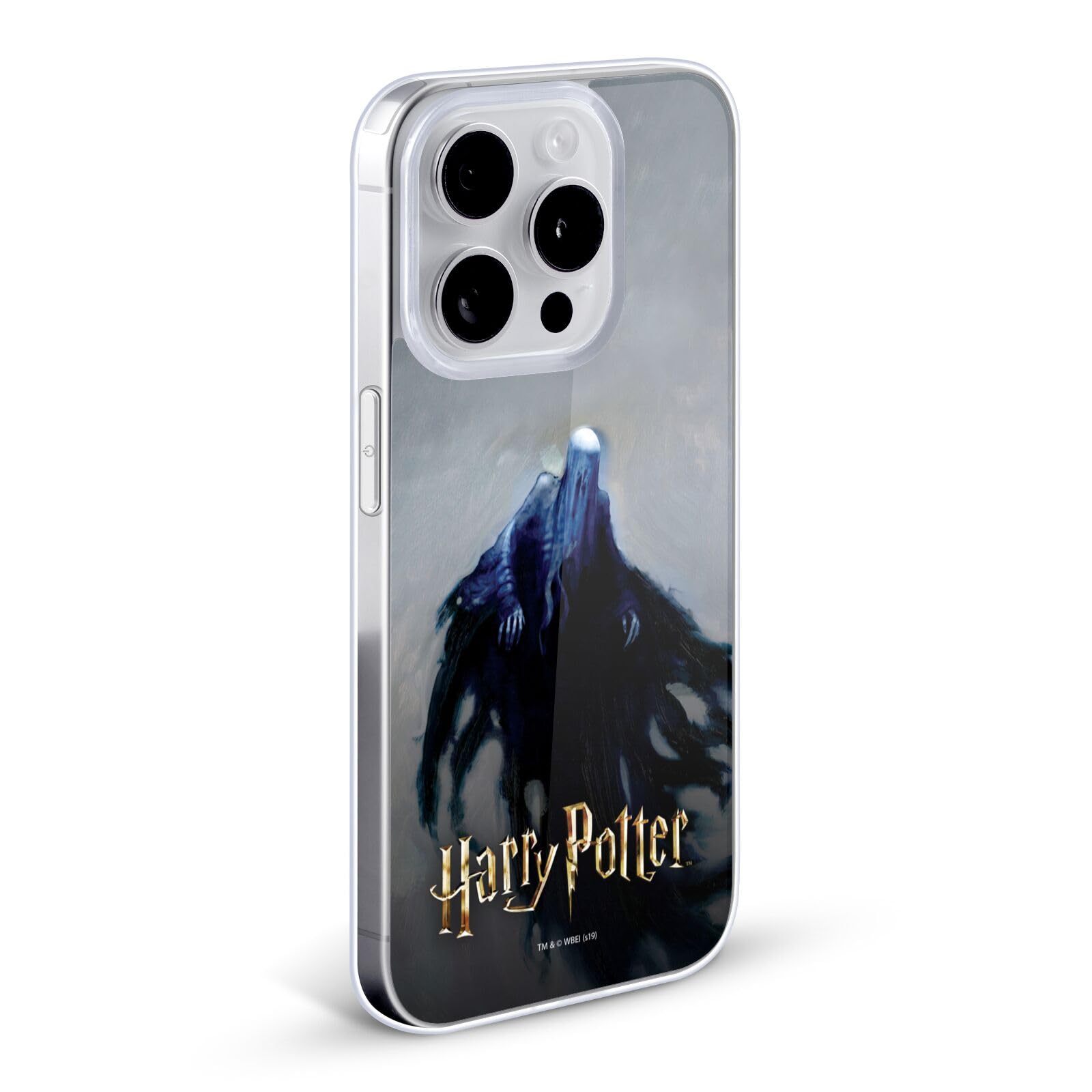 Head Case Designs Harry Potter Dementor Prisoner of Azkaban II iPhone 12 Case - Officially Licensed Soft Gel Cover for Apple iPhone 12 & 12 Pro - Perfect for Fans, School, Work & Daily Protection