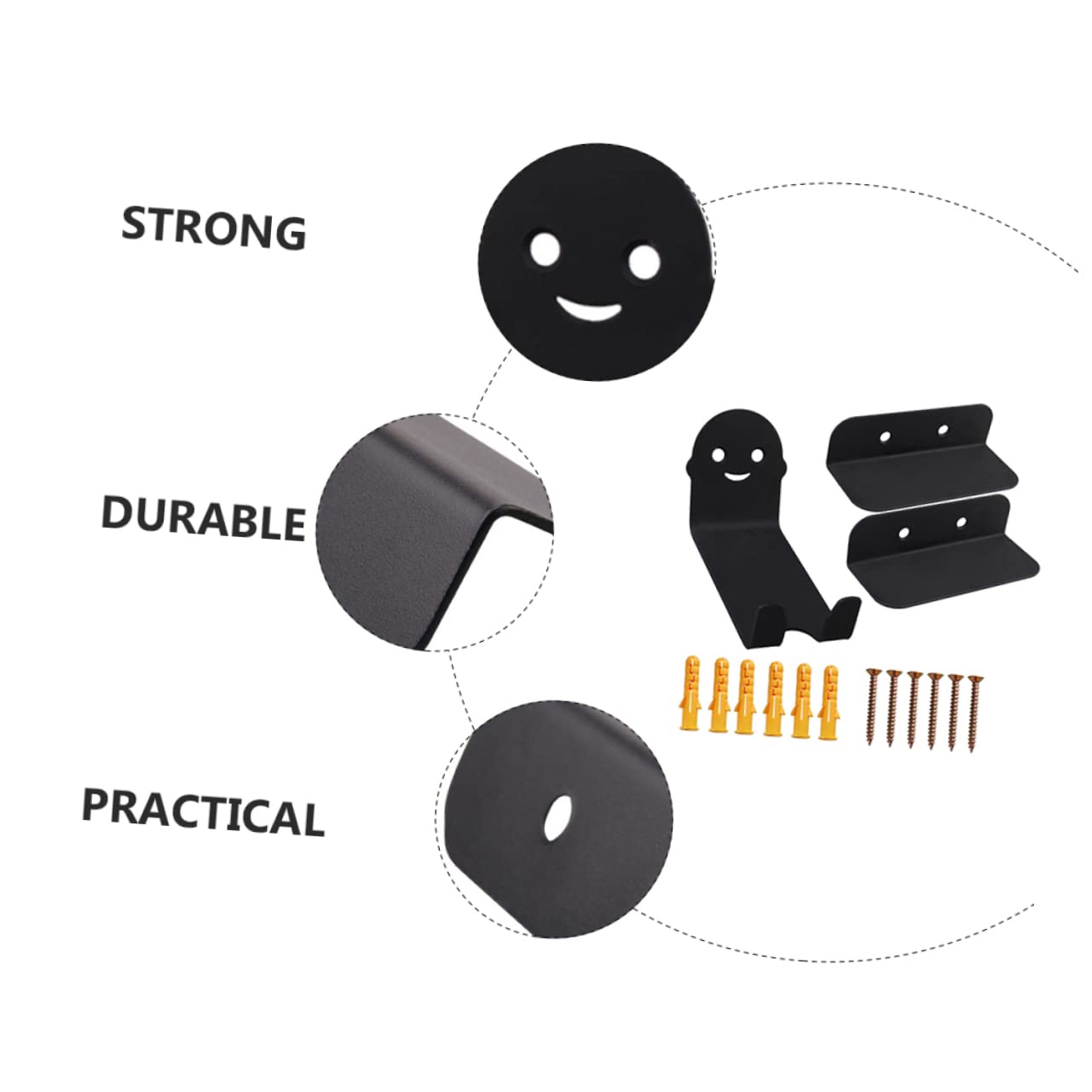 WHAMVOX Garage Bike Rack - Heavy Duty Wall Mounted Bicycle Storage Hanger for Easy Installation | Perfect for Home, Garage, and Apartment Bike Organization