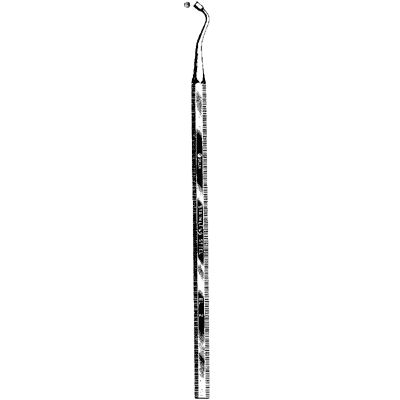 Black Plugger Single End #2 42 307 - Dental Root Canal Obturation Plugger for Endodontic Treatment - Perfect for Dentists and Dental Clinics