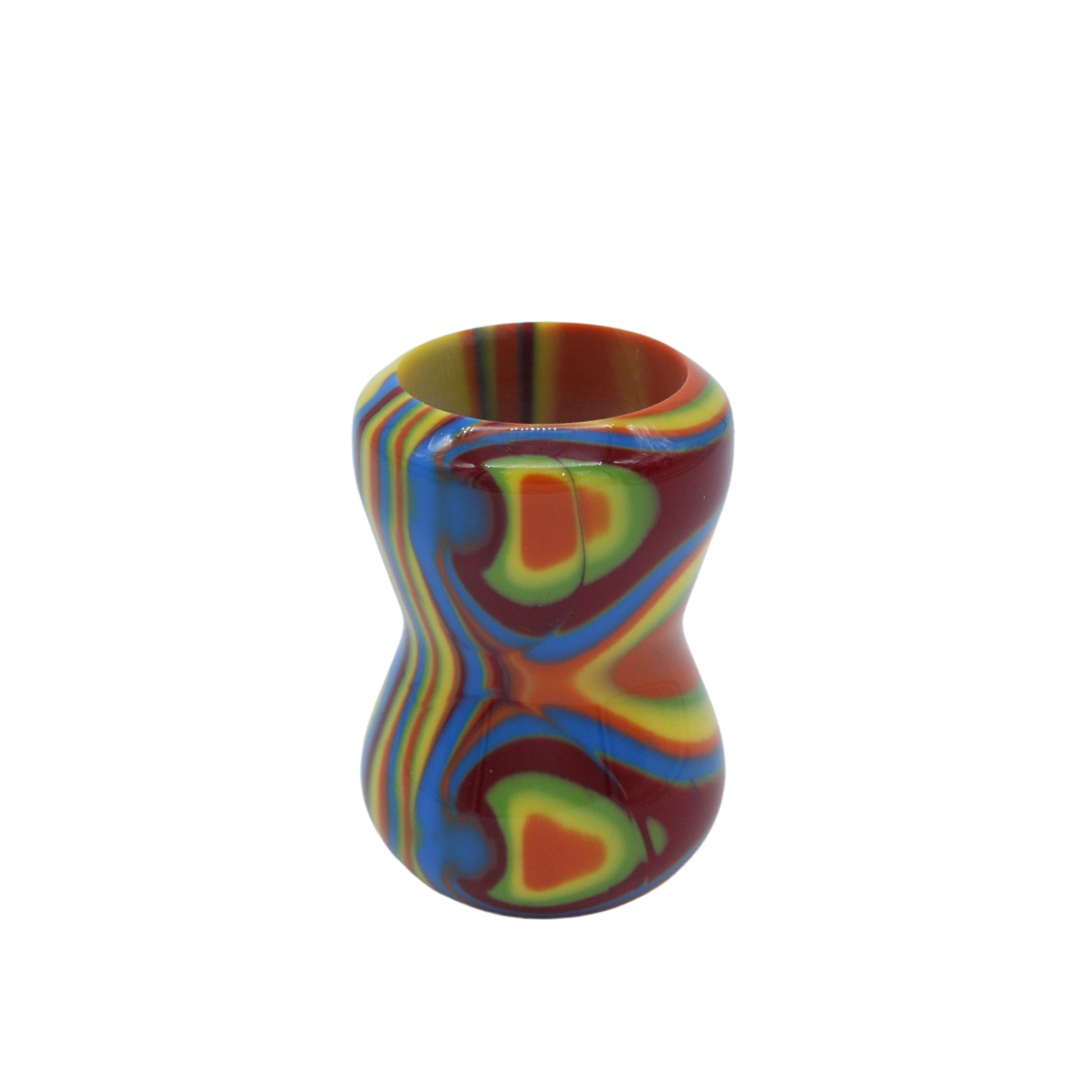 Premium Handcrafted Disco Shaving Brush Handle - Fits 24mm & 26mm Knots - Perfect for Wet Shaving & Grooming Gifts for Men