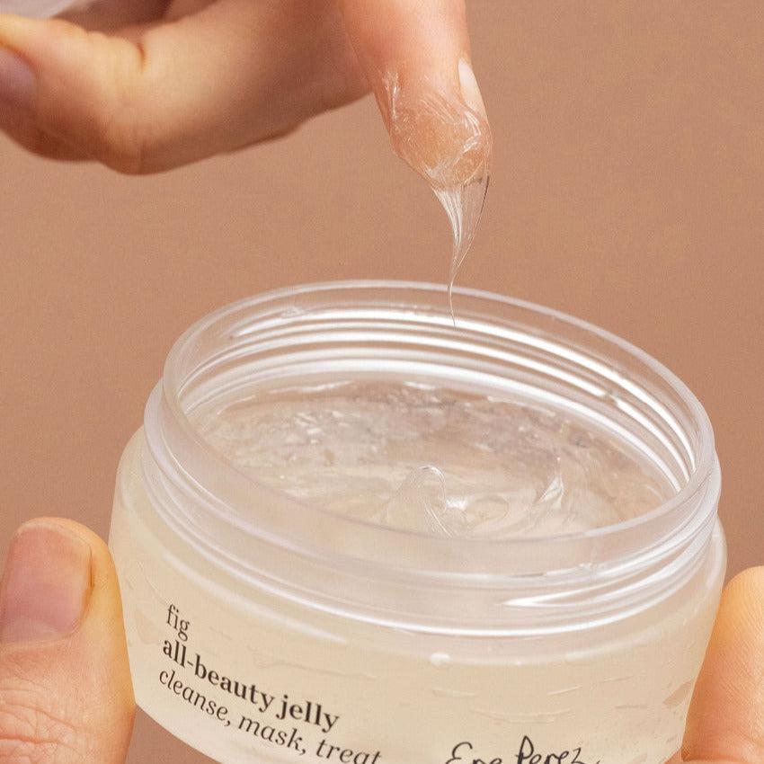 Fig All Beauty Jelly - Natural Skincare Face Mask for Hydration & Glow | Perfect for Daily Routine & Spa Night Self Care