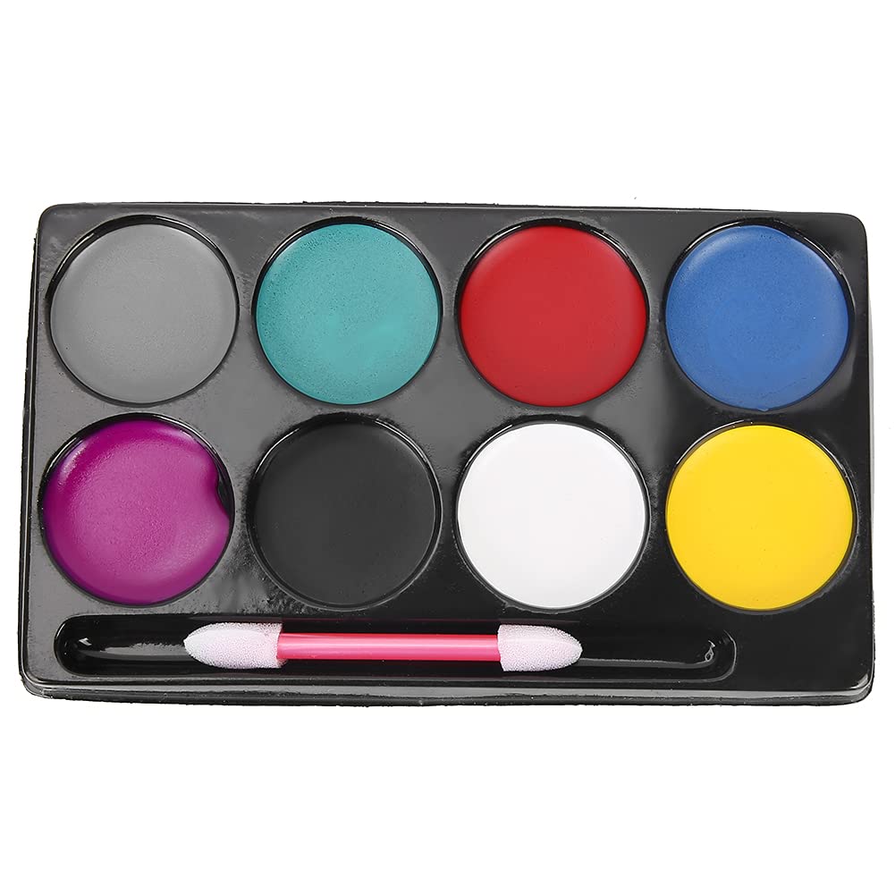 Non-Toxic Water-Based Body Paint Set - Safe Face & Body Painting Makeup Kit for Halloween, Birthday Parties & Costume Events | Professional Art Supplies for Kids & Adults
