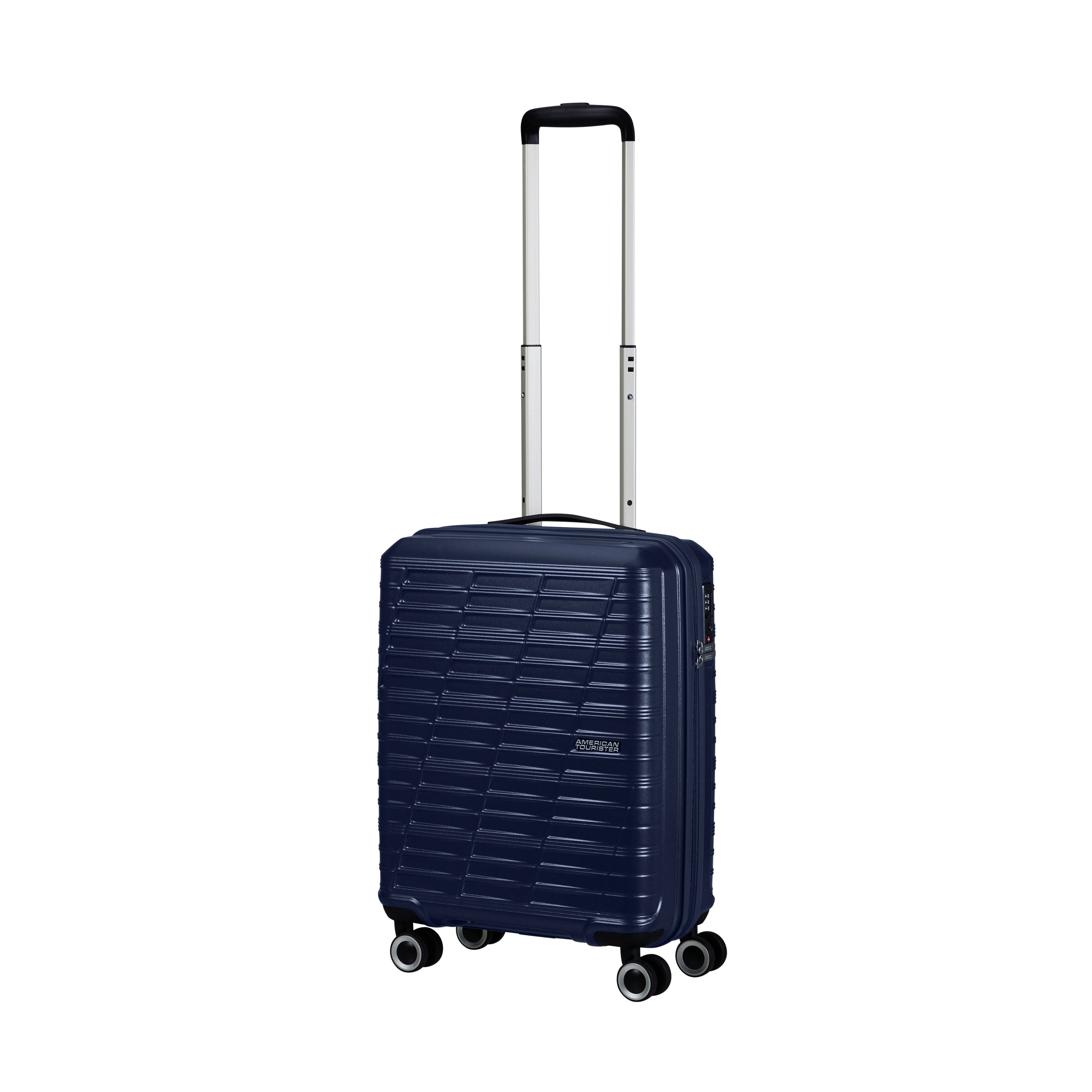 American Tourister Surftime Spinner Carry On Luggage - Lightweight Expandable Suitcase for Travel, Business & Vacation - 20