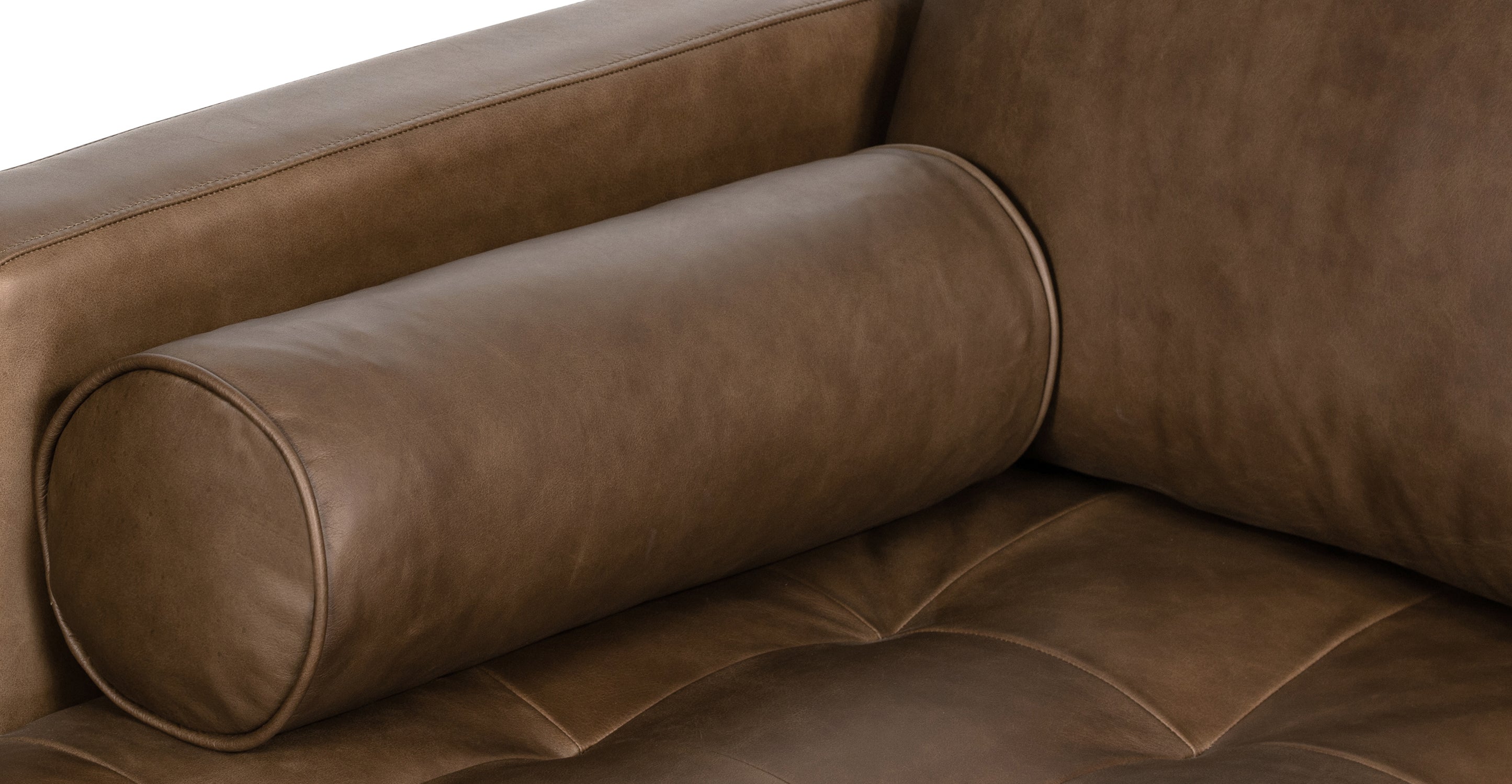 Napa Left Facing Sectional Sofa - Modern L-Shaped Couch with Reversible Chaise, Soft Fabric Upholstery for Living Room, Family Room & Home Theater Comfort