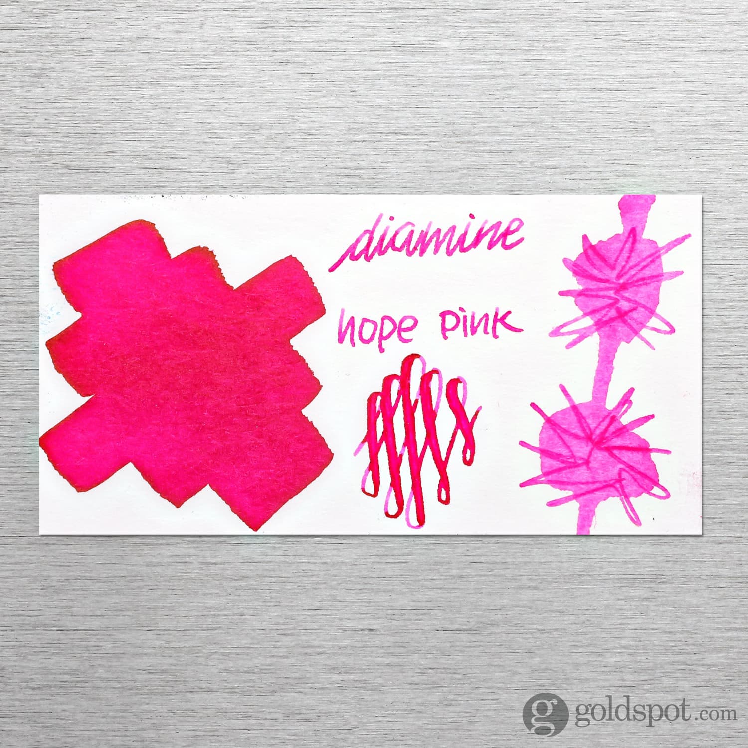Diamine Hope Pink Fountain Pen Ink Bottle - 30ml Vibrant Pink Ink for Calligraphy, Writing & Art - Perfect for Journals, Letters & Creative Projects