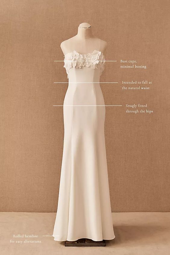 Jenny Yoo Willow Gown - Elegant Wedding Dress for Brides | Perfect for Beach, Garden & Formal Weddings