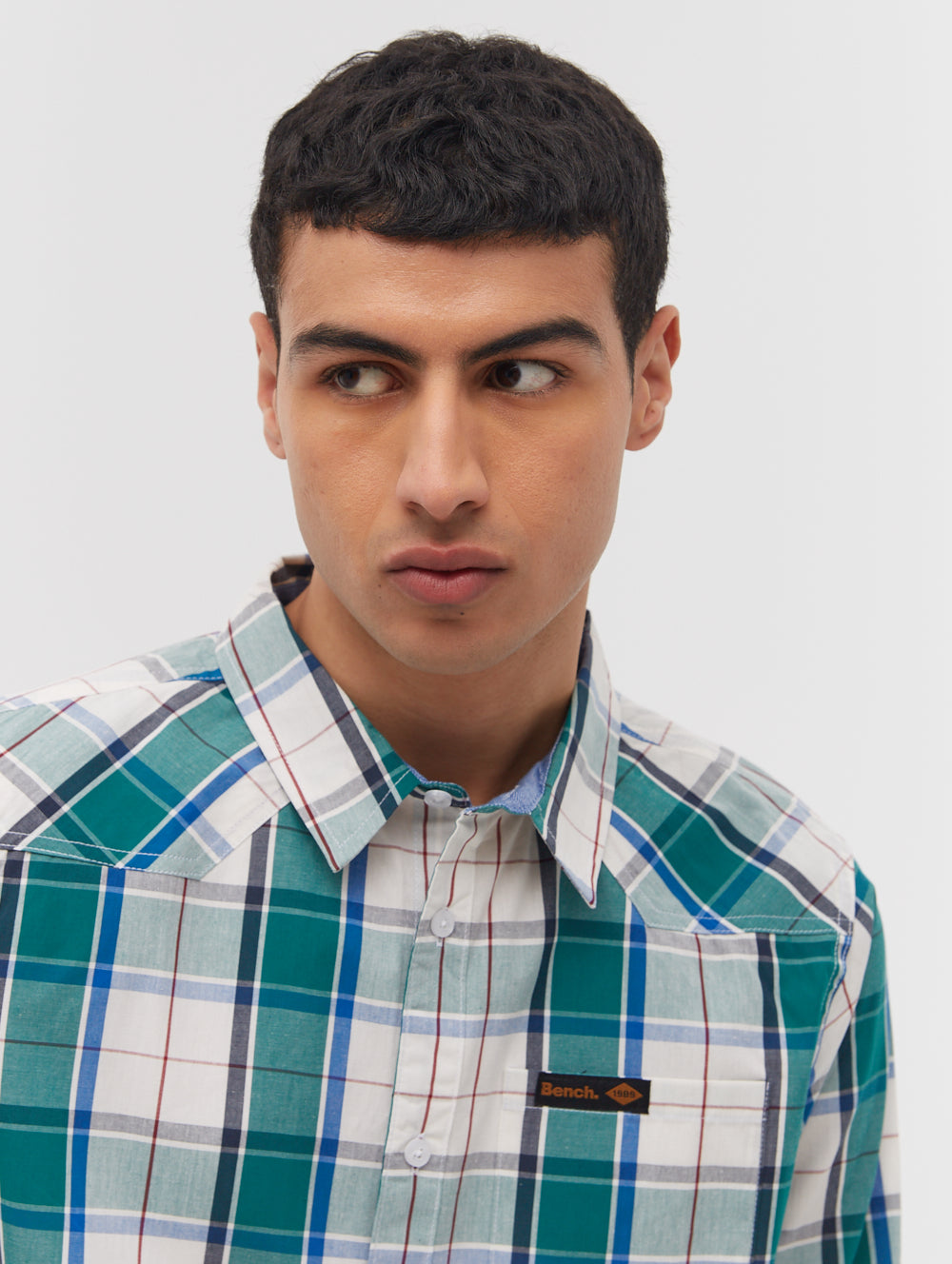 Stylish Tycho Plaid Long Sleeve Button-Down Shirt for Men - Perfect for Casual Wear, Office & Outdoor Activities