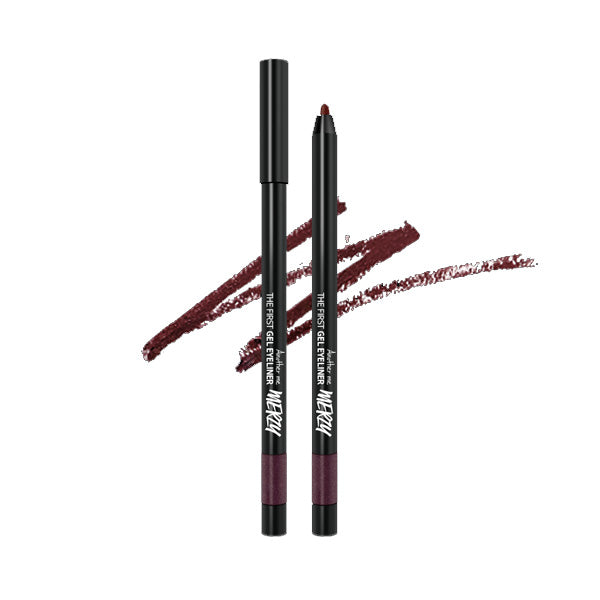 MERZY The First Gel Eyeliner - Waterproof & Smudge-Proof Long Lasting Eyeliner for Precise Lines | Perfect for Everyday Makeup, Party Looks & Professional Makeup Artists