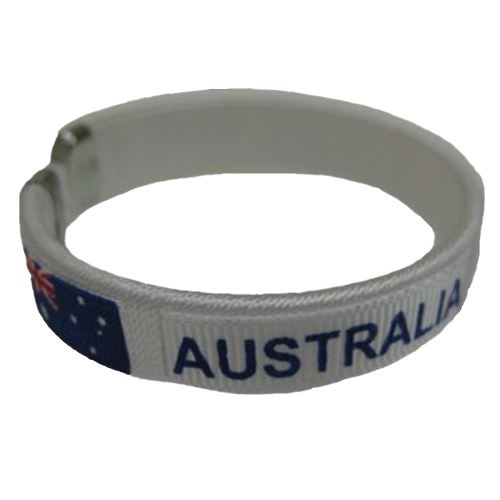 Australia Flag C-Shaped Silicone Wristbands - Patriotic Bracelets for Men & Women - Perfect for Australia Day, Sporting Events & National Pride Accessories