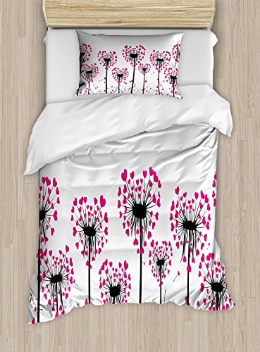 Pink Black and White