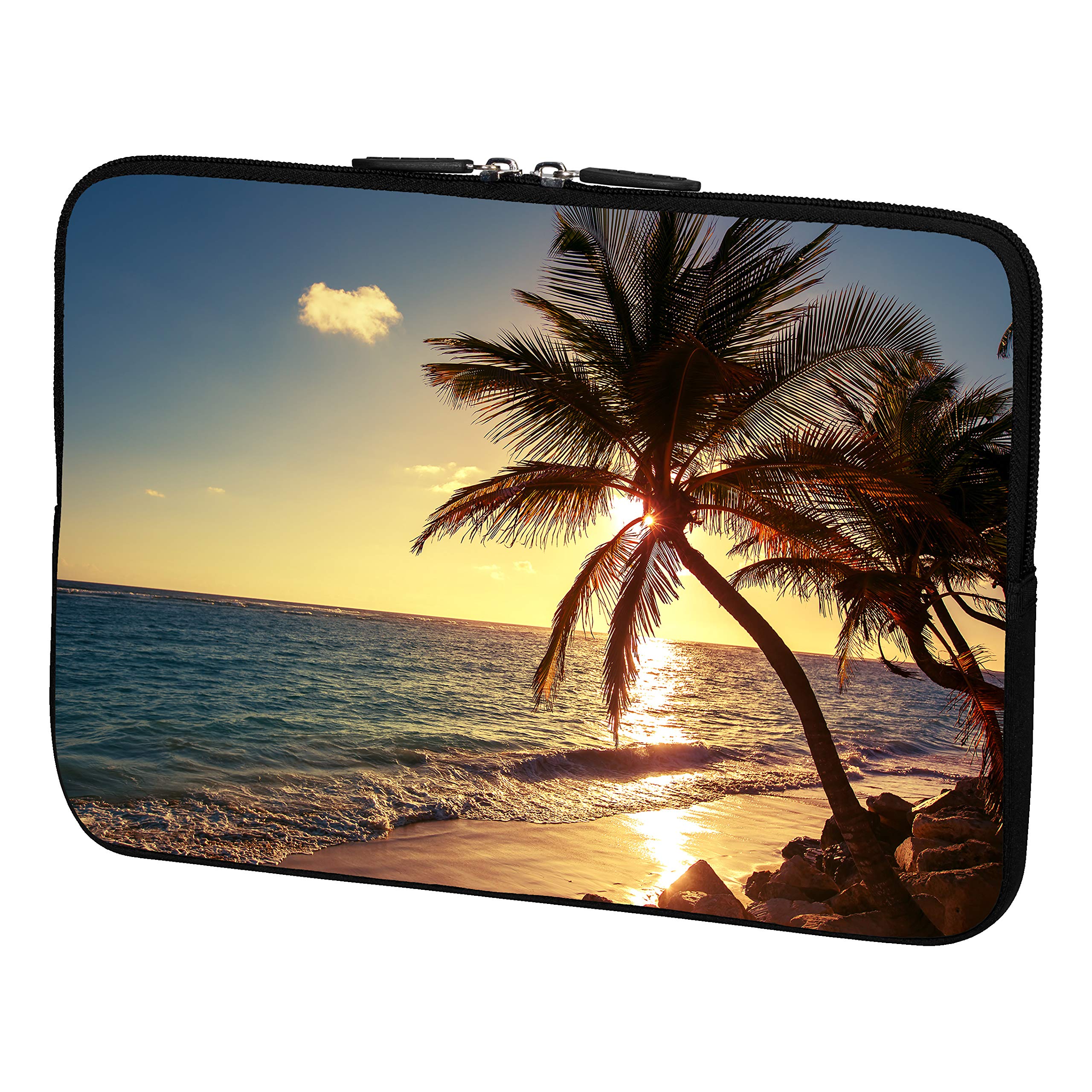 Stylish 13-Inch Laptop Bag with Built-in Mouse Pad - Perfect for Work, Travel, and Beach Outings