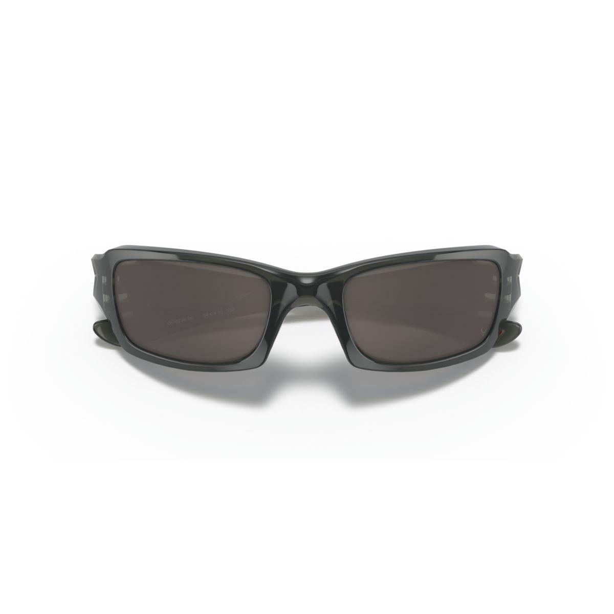 Oakley Fives Squared Sunglasses - Grey Smoke/Warm Grey Polarized Lenses (0OO9238 923805) for Running, Cycling & Outdoor Sports
