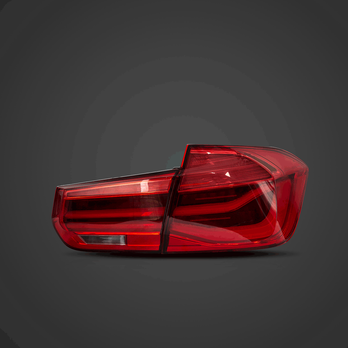 LED Tail Lights Assembly with Sequential Amber Turn Signal for 2012-2019 BMW 3 Series 6th Gen (F30 F35 F80) - Upgrade Your Car's Style & Safety for Night Driving & Enhanced Visibility