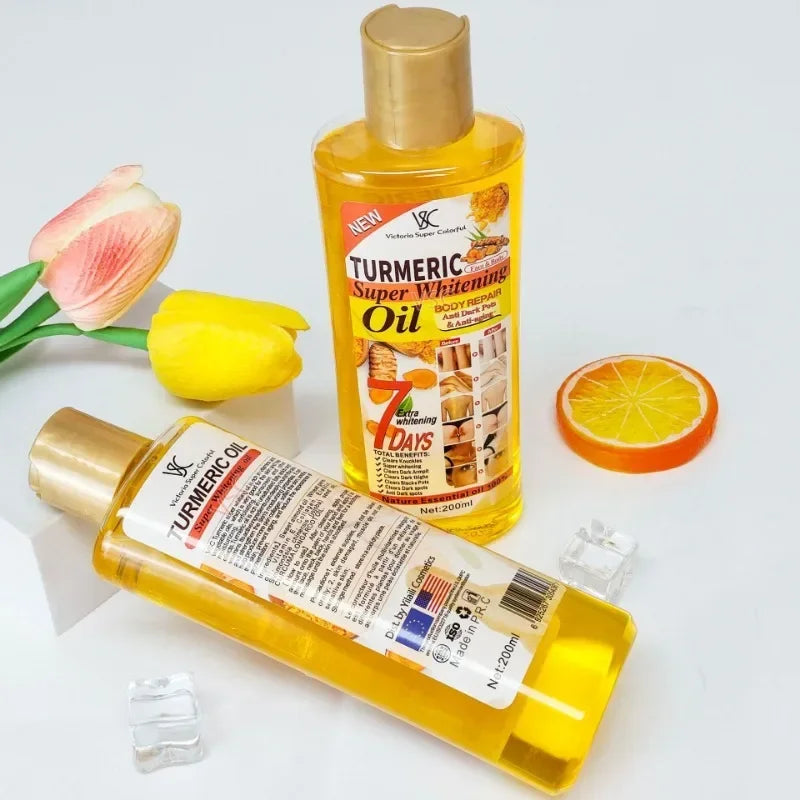 Pure Turmeric Essential Oil for Skin & Body Massage, Aromatherapy, Diffuser, Hair & Face Care - Anti-Wrinkle, Dark Spot Treatment - Perfect for Spa, Yoga & Home Relaxation