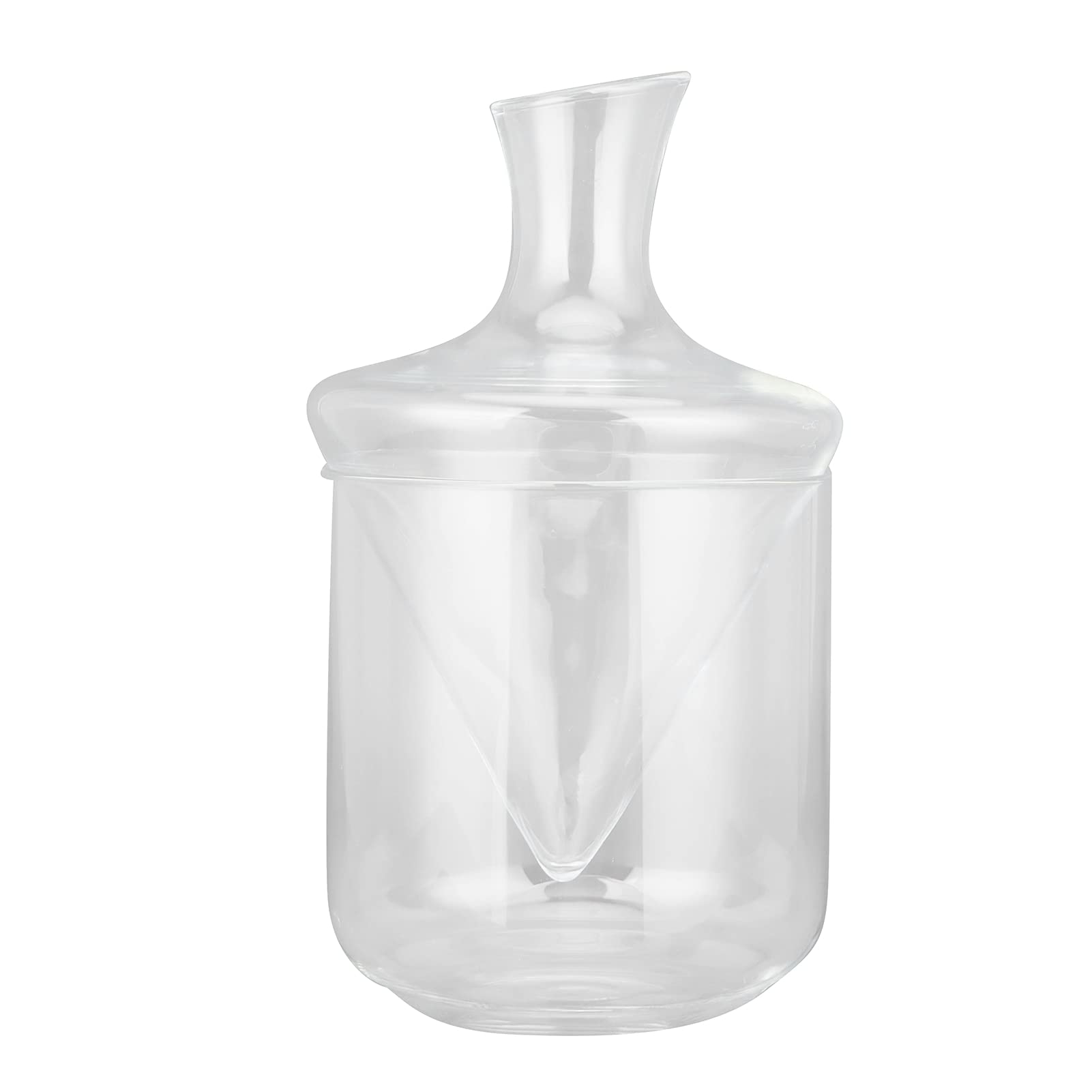 Premium Wine Decanter Set - Elegant Glass Carafe for Red Wine & Champagne - Bar Accessories & Drinkware for Home Entertaining & Gifting