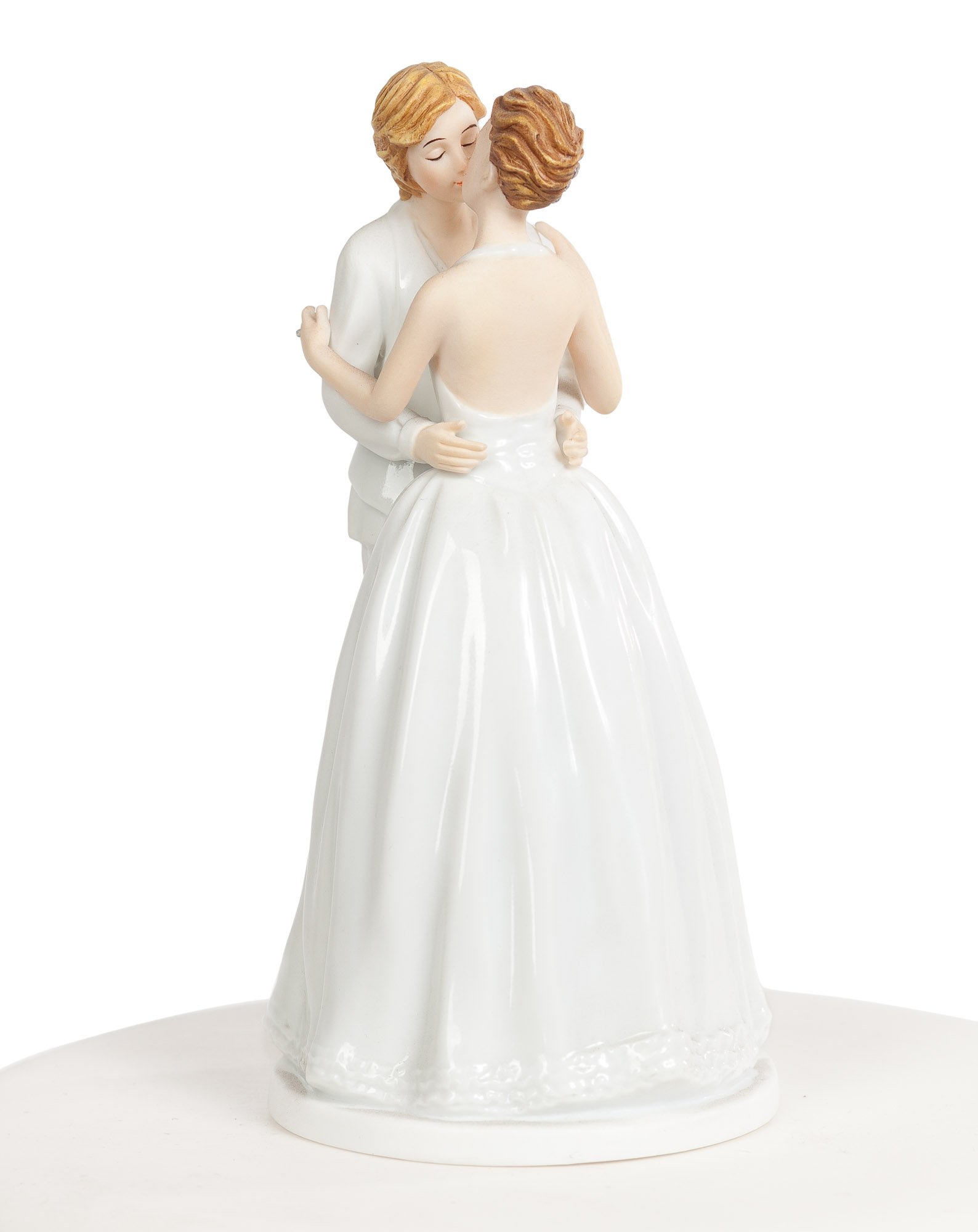 Romantic Wedding Cake Topper for Same-Sex Couples - Gay & Lesbian Wedding Decor - Perfect for Anniversary, Engagement & LGBTQ+ Celebrations