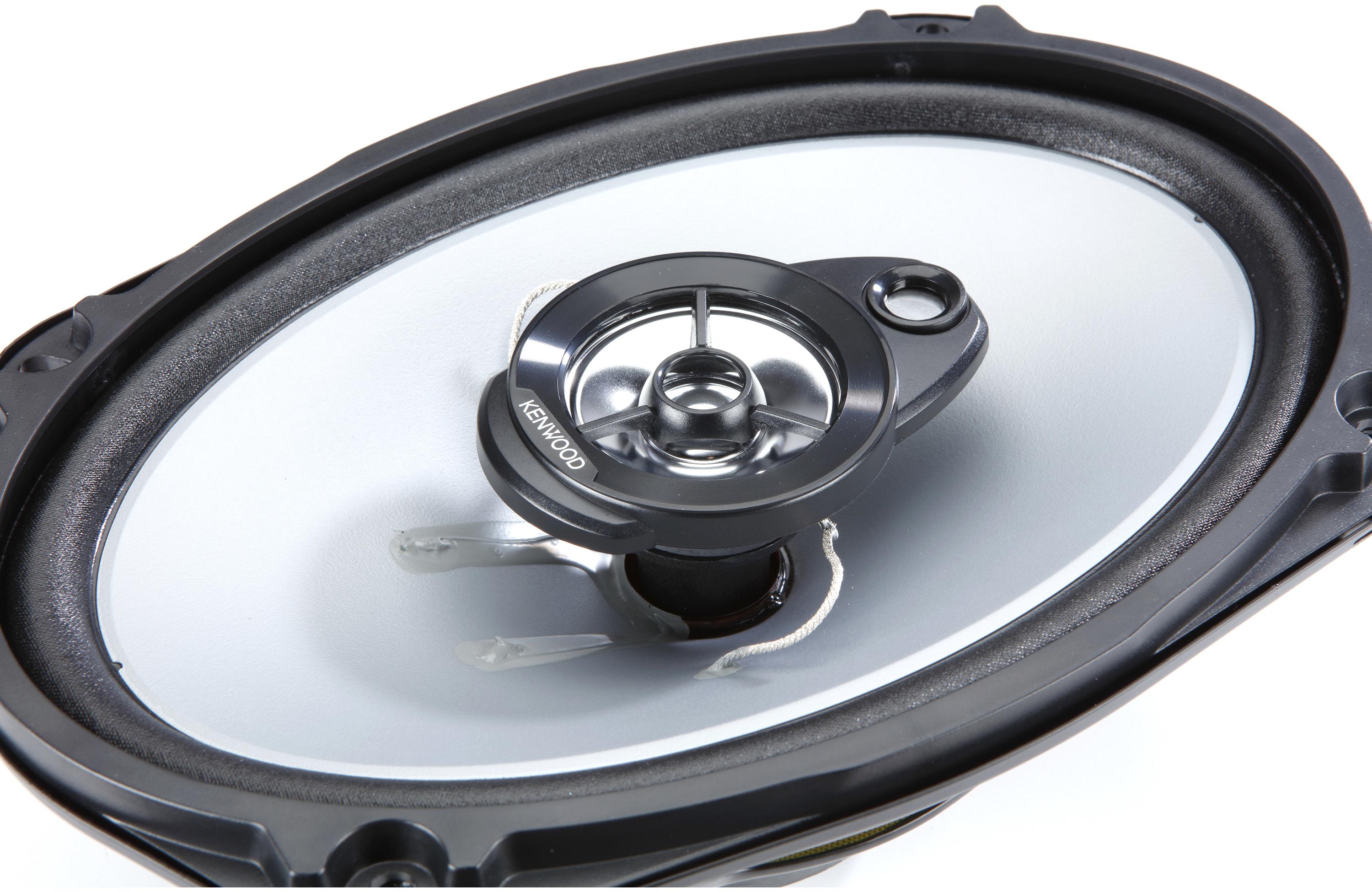 Kenwood KFC 6966S 6x9 Inch 3-Way Car Speakers - High Power Handling, Clear Bass & Crisp Treble for Superior Car Audio Upgrade | Perfect for Sedans, SUVs & Trucks