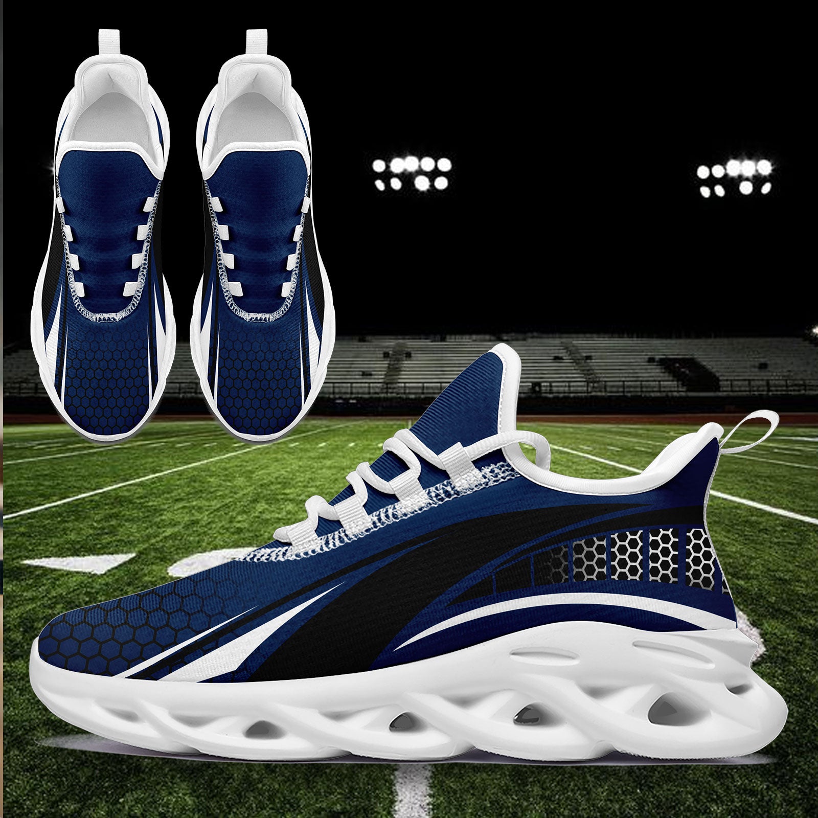 Custom Maxsoul Personalized Sneakers FN003 E025022 - Size 11 | Breathable Comfort for Running, Gym & Casual Wear