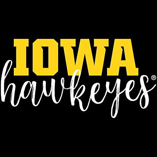 Iowa Script Hawkeyes2 - Black