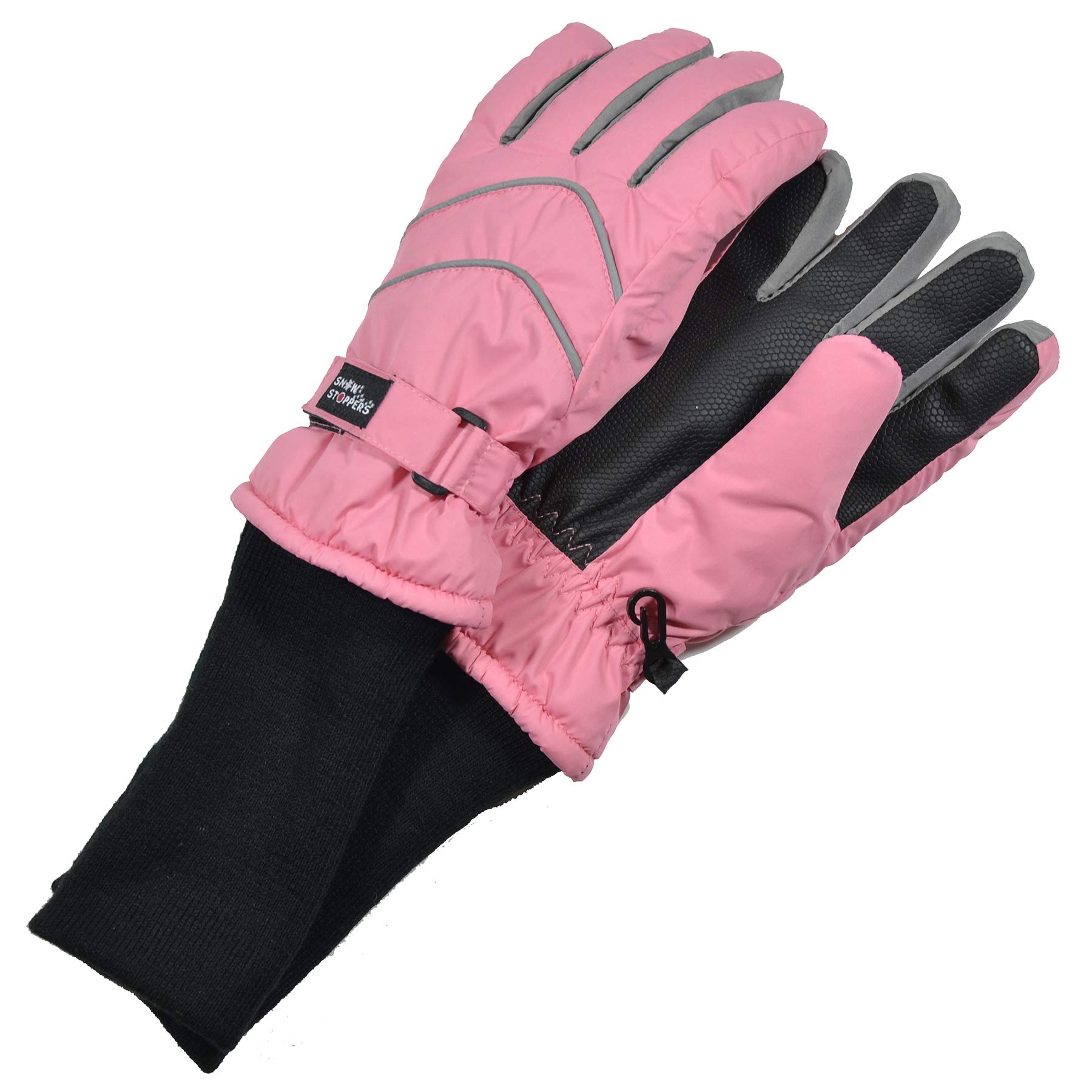 SnowStoppers Kids Waterproof Winter Gloves with Long Cuff - Warm & Durable Cold Weather Gloves for Boys and Girls - Perfect for Snow Play, Skiing, and Outdoor Winter Activities