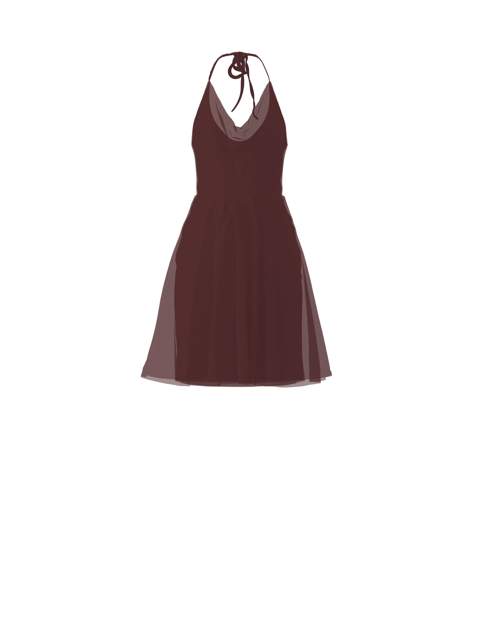 Daryn Bodice & Carla Skirt Set - Elegant Ruby Red Women's Outfit for Parties, Dinners, and Special Occasions