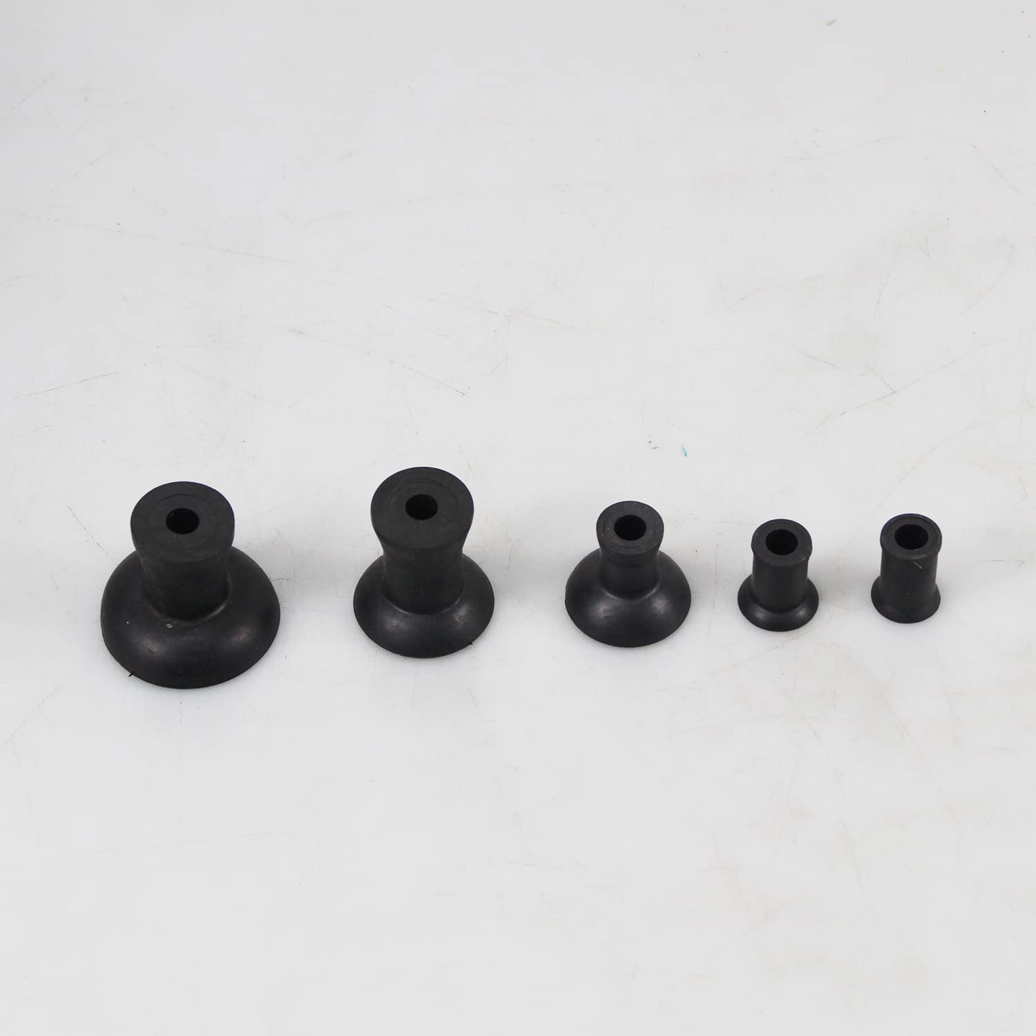 Valve Lapping Tool Kit for Engine Repair - 5 Suction Cup Drill Attachment Set with Grinding Compound | Perfect for Automotive DIY, Motorcycle & Small Engine Valve Maintenance