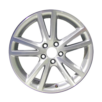 Volkswagen VW Jetta 17 Inch OEM Machined Alloy Wheels ALY069852 (2008-2014) - Perfect for Replacement & Car Upgrades