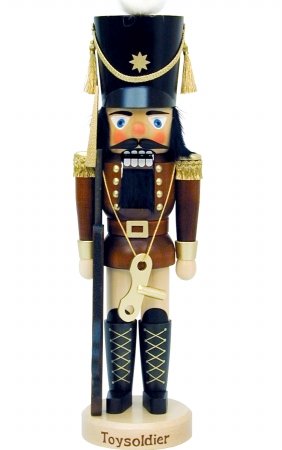 SS Collectibles Christian Ulbricht Nutcracker Toy Soldier - Handcrafted German Christmas Decor, Holiday Gift & Festive Home Decoration
