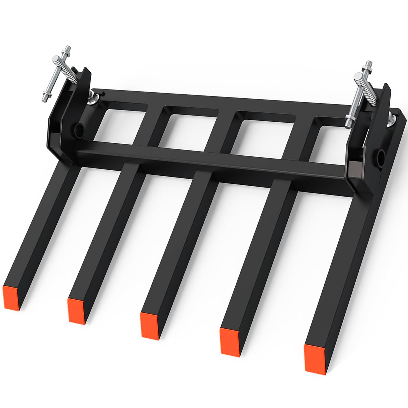 Heavy Duty 2500 LBS Clamp-On Debris Forks for 48