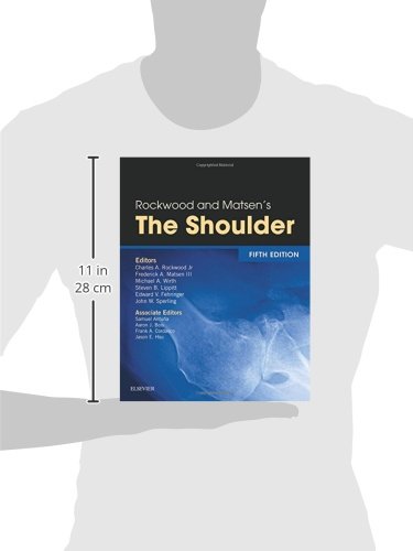 Rockwood and Matsen's The Shoulder - Comprehensive Guide to Shoulder Surgery & Rehabilitation | Orthopedic Reference Book for Surgeons & Physical Therapists | Ideal for Medical Students & Healthcare Professionals