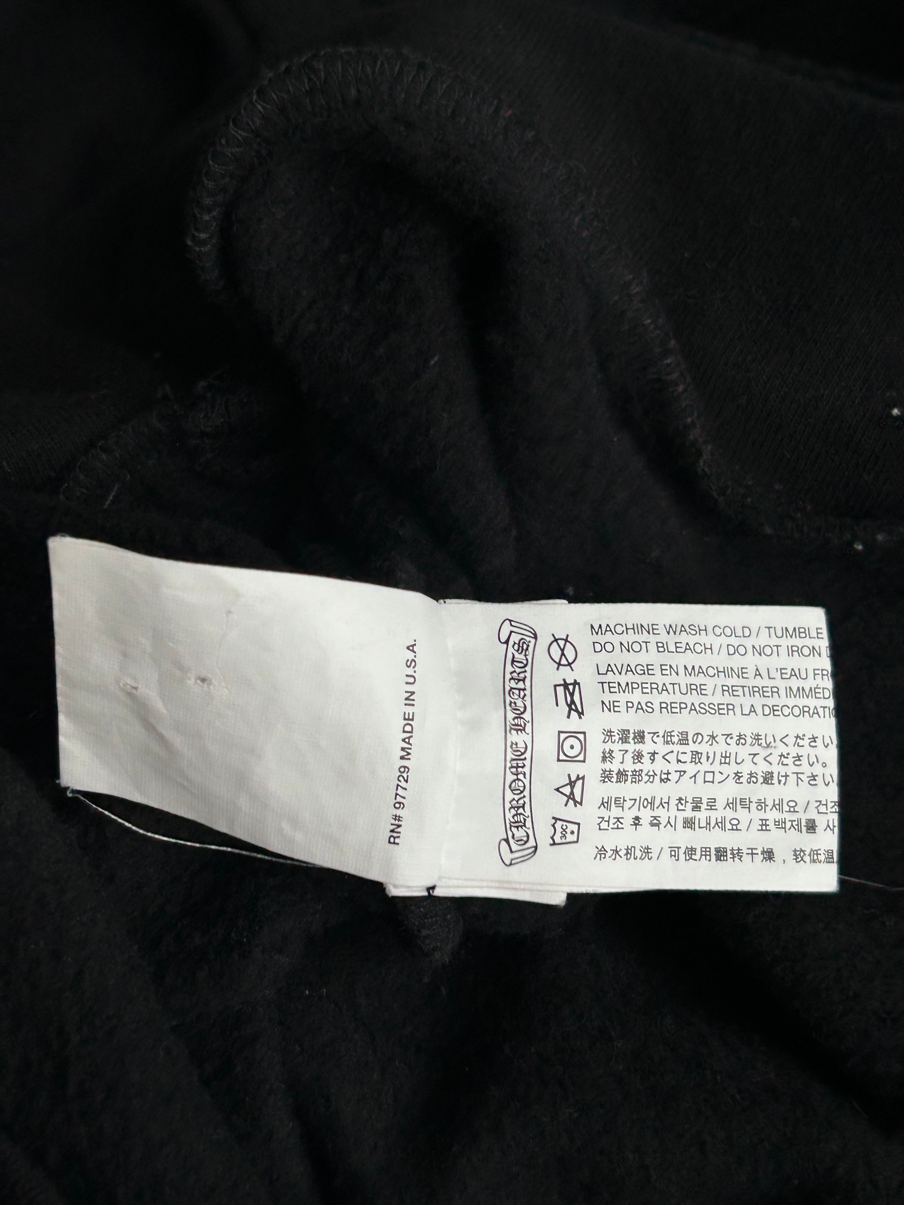 Chrome Hearts Matty Boy Black Title Hoodie for Men - Stylish Streetwear Pullover for Casual Outfits & Urban Fashion